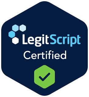 LegitScript certified badge